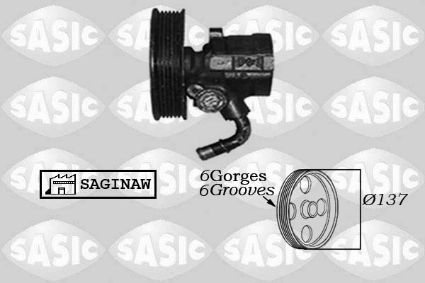 Hydraulic Pump, steering (7076027)