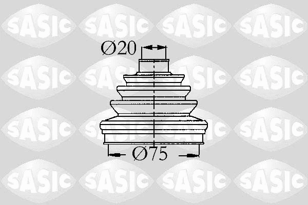 Bellow Kit, drive shaft (9004717)
