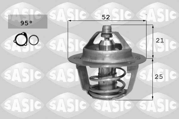 Thermostat, coolant (3304035)