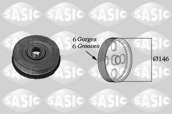 Belt Pulley, crankshaft (2154013)