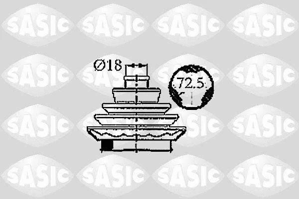 Bellow Kit, drive shaft (2003402)