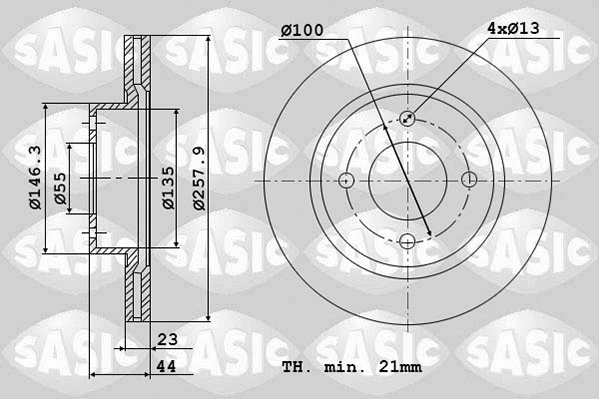 Brake Disc (6106351)