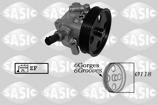 Hydraulic Pump, steering (7076070)