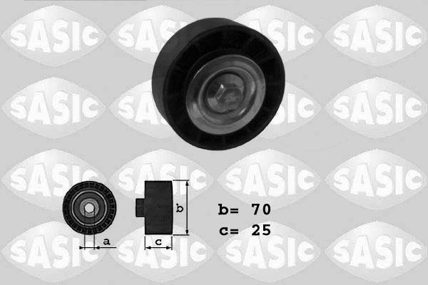 Deflection/Guide Pulley, V-ribbed belt (1620058)