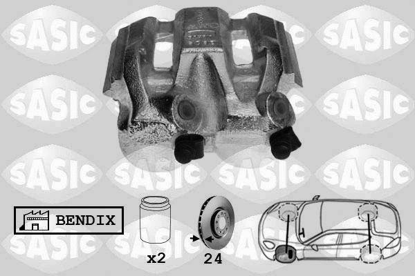 Brake Caliper (SCA4026)