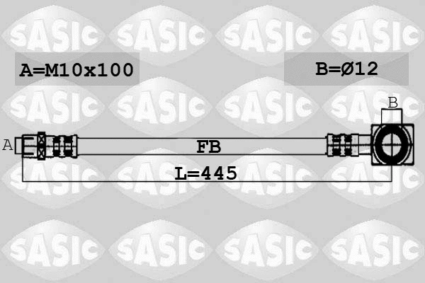 Brake Hose (6606020)