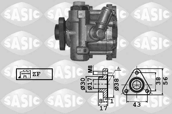 Hydraulic Pump, steering (7076025)