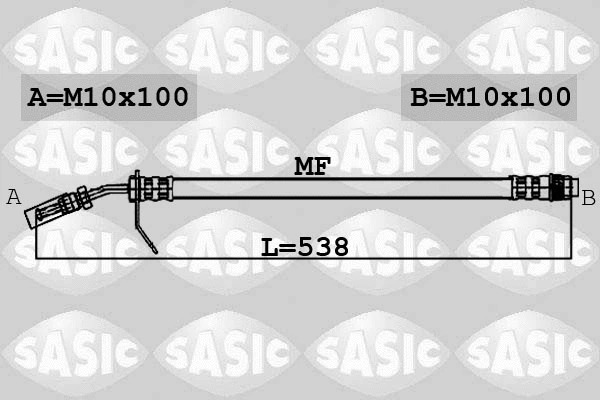Brake Hose (6604009)