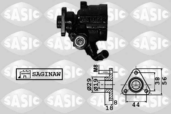 Hydraulic Pump, steering (7076003)
