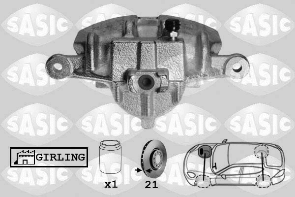 Brake Caliper (SCA6129)