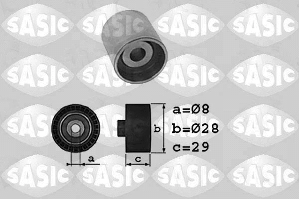 Deflection/Guide Pulley, timing belt (1706002)