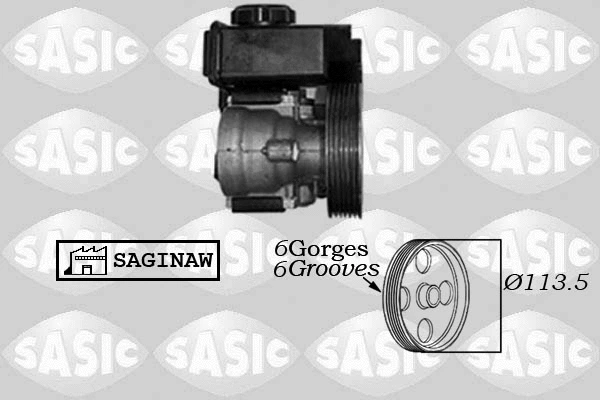 Hydraulic Pump, steering (7070008)
