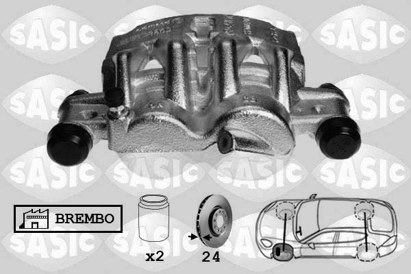 Brake Caliper (6500064)