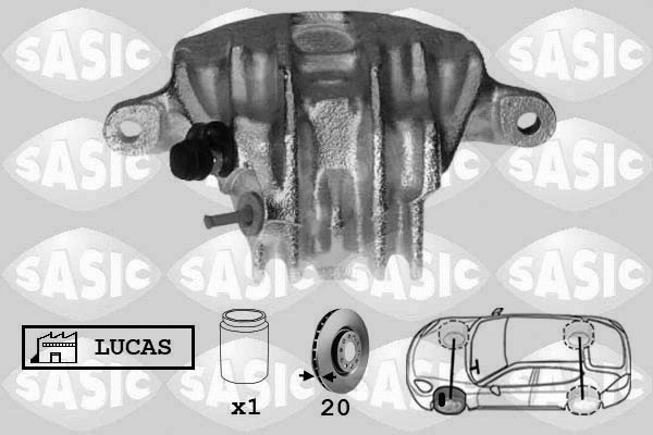 Brake Caliper (SCA0052)