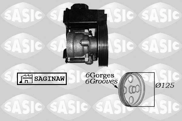Hydraulic Pump, steering (7070006)