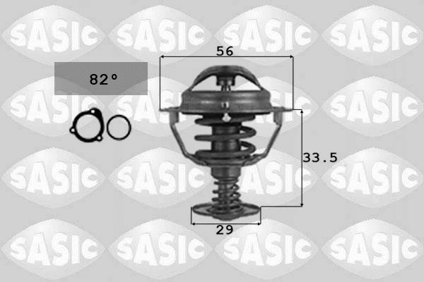 Thermostat, coolant (9000739)