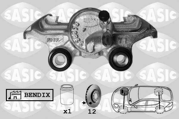 Brake Caliper (SCA4033)