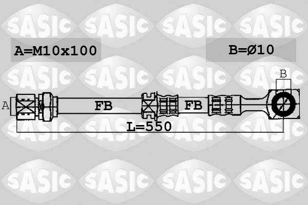 Brake Hose (6606099)