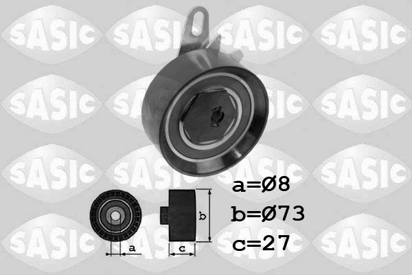 Tensioner Pulley, timing belt (1706047)