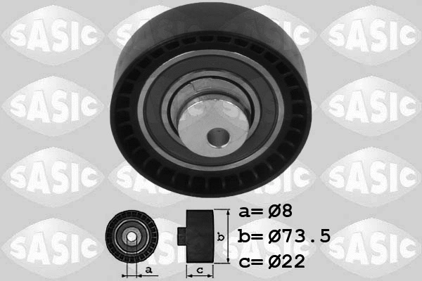 Tensioner Pulley, timing belt (1704019)