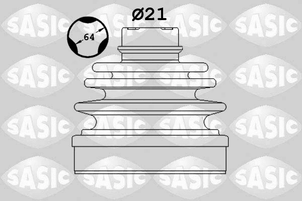 Bellow Kit, drive shaft (1900034)