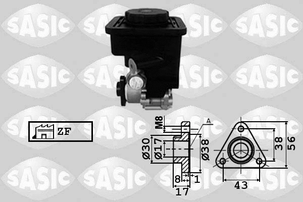 Hydraulic Pump, steering (7076050)