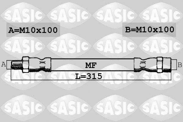 Brake Hose (SBH6390)