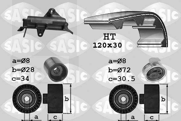Timing Belt Kit (1756020)