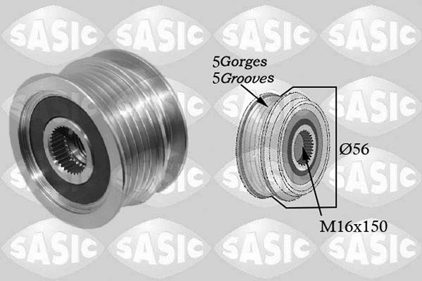Alternator Freewheel Clutch (1676005)