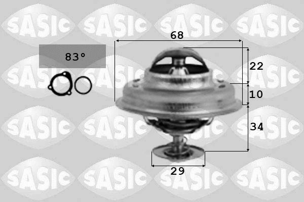 Thermostat, coolant (3381251)
