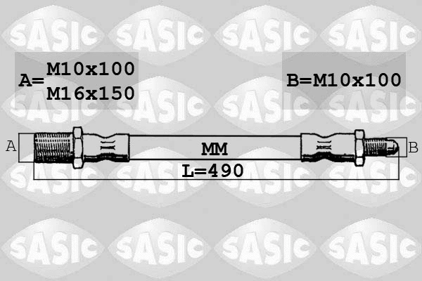 Brake Hose (SBH6347)