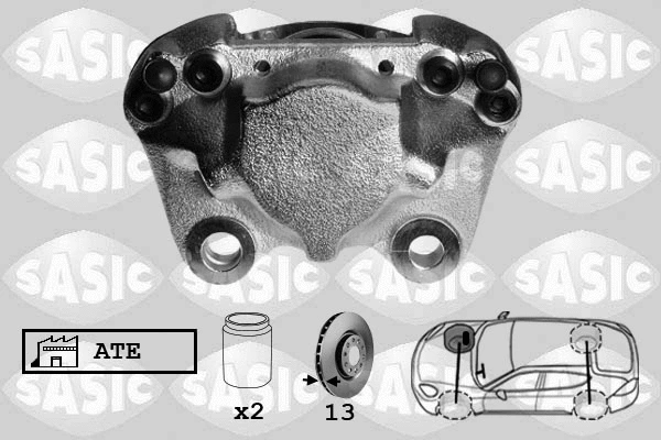 Brake Caliper (SCA6593)