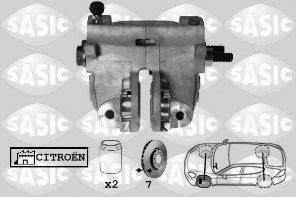 Brake Caliper (SCA0030)