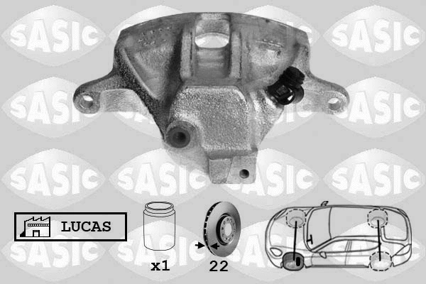 Brake Caliper (6506018)