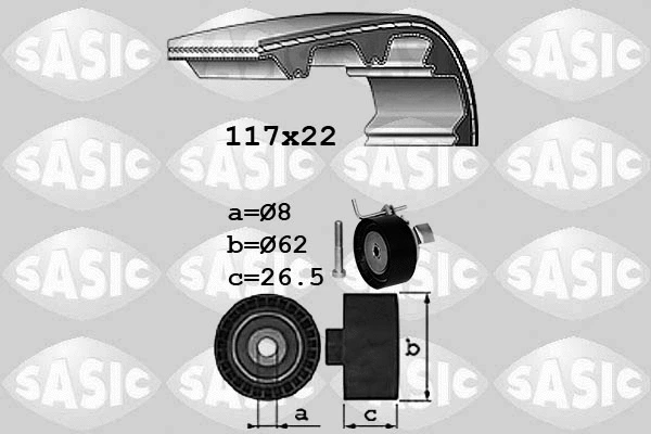 Timing Belt Kit (1756080)