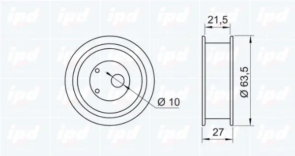 Tensioner Pulley, timing belt