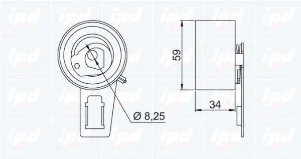 Tensioner Pulley, timing belt