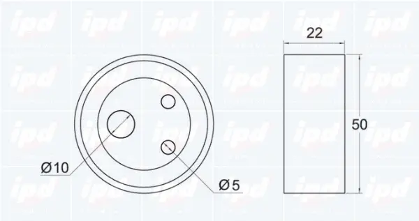 Tensioner Pulley, timing belt