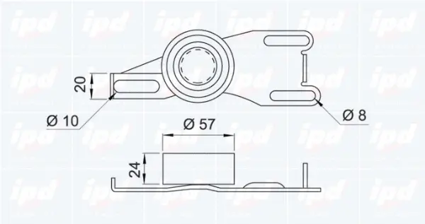 Tensioner Pulley, timing belt