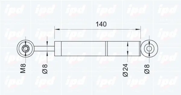 Vibration Damper, V-ribbed belt