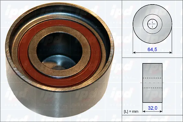 Deflection/Guide Pulley, timing belt (15-3830)