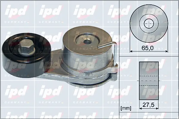 Belt Tensioner, V-ribbed belt (15-4078)