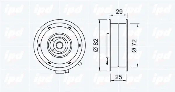 Tensioner Pulley, timing belt