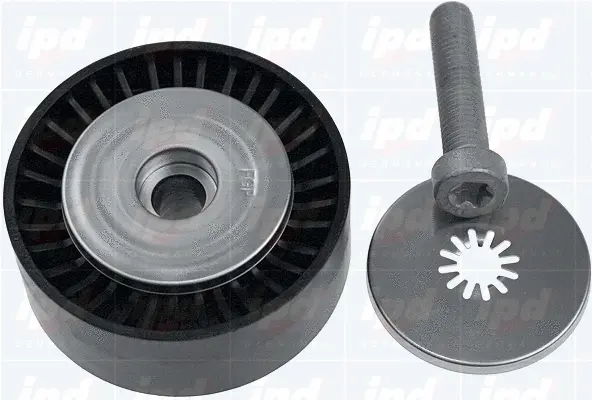 Deflection/Guide Pulley, V-ribbed belt
