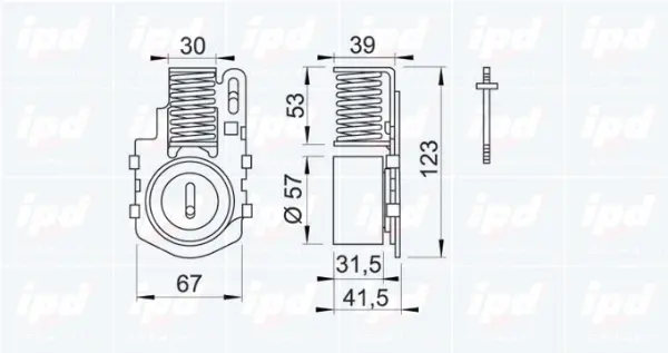 Tensioner Pulley, timing belt