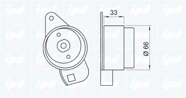 Tensioner Pulley, timing belt