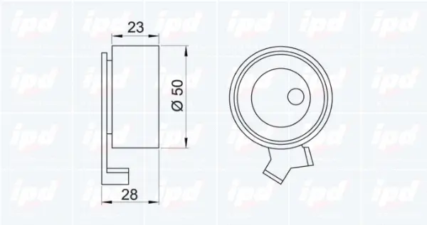 Tensioner Pulley, timing belt