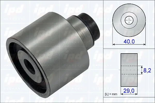 Deflection/Guide Pulley, timing belt (15-3802)