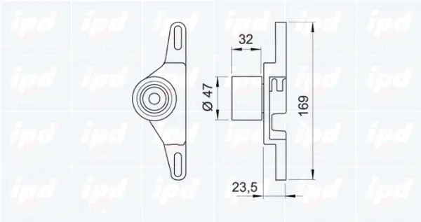 Tensioner Pulley, timing belt