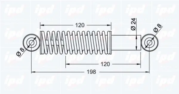 Vibration Damper, timing belt